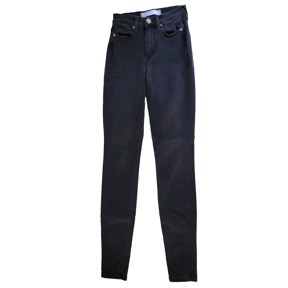 AYR The Riser Skinny Jeans in Dark Indigo